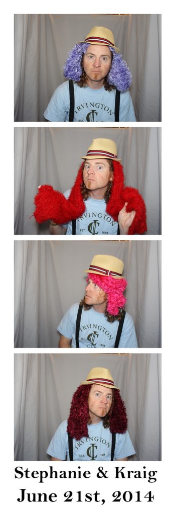 me in the photo booth test shot